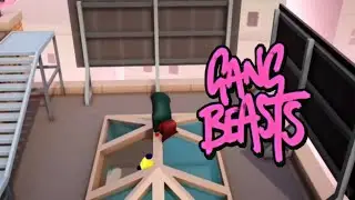 Gang Beasts:Solo roof wave speedrun in 0:57
