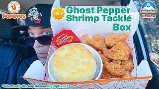 Popeyes&reg; Ghost Pepper Shrimp Tackle Box Review! 👻🌶️🍤| NEW Seasoned Shrimp! | theendorsement