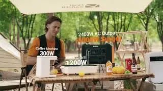 OUPES 2400W Solar Generator &ndash; Power Anywhere, Anytime