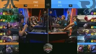 FNC vs OG Highlights - FNATIC vs ORIGEN - EU LCS Week 1 - SPRING 2016