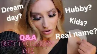 ASMR | Q&A w/ puddy✨️Get to know me 💕💭