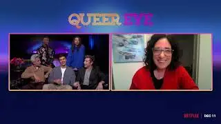 QUEER EYE S9 -JONATHAN VAN NESS, ANTONI POROWSKI, TAN FRANCE, KARAMO BROWN JEREMIAH BRENT INTERVIEW