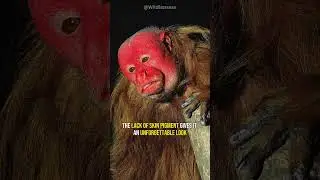 Animal From The Hell - Red Uakari #shorts