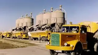 ⚡⚡ Camiones para construir presa Aldeadavila años 60 ⚡⚡