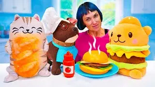 Snuggles Bakery в гостях у Маши Капуки! Смотри, как мы делаем шаурму и сладкие булочки!