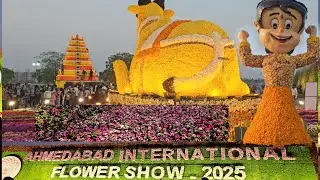 Ahmedabad Flower Show 2025 | Ticket prize ,  Timing full details video | Glow Garden | Atal bridge