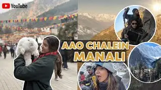 Trip to manali ❄️🏔️| Travel vlog | Snow mountains and shopping 🛍️ 😍