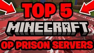 TOP 5 PRISON SERVERS *2025* | Best Minecraft OP Prison | 1.21.8+ (BEDROCK/JAVA)