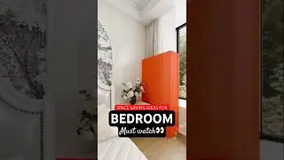 Space saving ideas for bedroom #kdecor #spacesavingdesign #shorts
