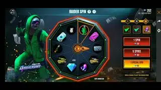 TOP CRIMINAL GREEN BUNDLE EVENT FREEFIRE | FREEFIRE NEW EVENT | NEW RAIDER SPIN EVENT | 14 AUG EVENT