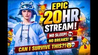 😈 20 HOURS LIVE CHALLENGE | No Sleep BGMI Stream | Sawanislive