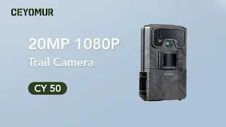 Introduction for CEYOMUR 20MP 1080P Trail Camera CY5
