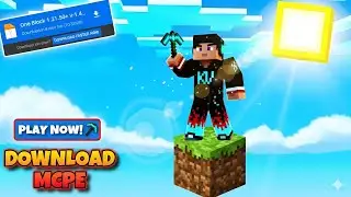 Minecraft One Block 1.21.50+ Download | MCPE One Block Map (Fast Link)🔥