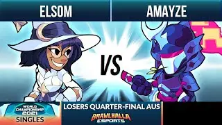 Elsom vs Amayze - Losers Quarter-Final - BCX Singles Championship 2021 - AUS 1v1