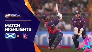 Scotland v Nepal | Match Highlights | Men's T20 World Cup 2026