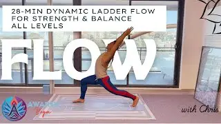 Awaken Yoga | Dynamic Ladder Flow for Strength & Balance | All Levels