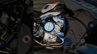 DBK LED clear clutch cover on my M1000R. Watch the full reveal video on my channel! :)