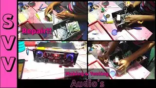 |repair amplifier!!|service|in tamil|svv audios tamil|