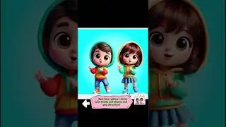 Color Pop Dance | Chetty Boy & Charms Girl | Fun Kids Color Dance #shorts