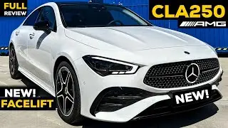 Mercedes CLA 250 AMG 2024 года, НОВЫЙ ФЕЙСЛИФТИНГ Entry Coupe! ПОЛНЫЙ ПОДРОБНЫЙ ОБЗОР Экстерьер Интерьер MBUX