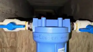 Как сбросить давление в корпусе фильтра для воды Culligan
