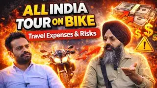Punjab To All India Bike Tour | Travel Vlogging Reality & Income Truth | Pendu Podcast