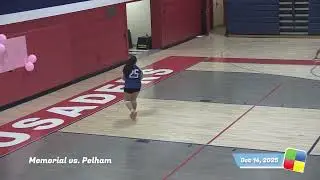 Volleyball, Memorial vs. Pelham, 10/14/25