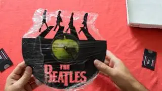 THE BEATLES VINYL CLOCK REVIEW / GAUNAS VINYL