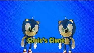 Sonic's Clone (Sonic Plush)
