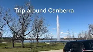 Trip around Canberra, visiting Parliament House