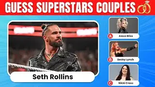 Сможете ли вы угадать настоящих жён суперзвёзд WWE? Главный тест на пары WWE 2025 💍