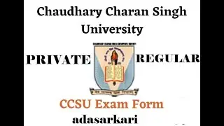 BA,  BSc,  BCom,  NEP Regular First Sem exam form 2022 notification Ccs University || Adasarkari ||