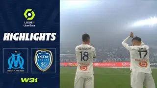 OLYMPIQUE DE MARSEILLE - ESTAC TROYES (3 - 1) - Highlights - (OM - ESTAC) / 2022-2023