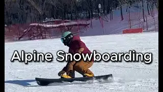 알파인스노보드 김현수 라이딩 2025-02-09 Alpine Snowboarder Kim Hyun-soo Riding アルパインスノーボーダーキム・ヒョンスライディング