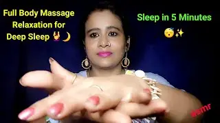 Relaxing ASMR Massage Roleplay for Your Deep Sleep ✨️🌙 (Scalp, Back, Shoulder, Neck) | Asmr Ghosal