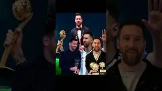 LIONEL MESSI ALL INDIVIDUAL AWARDS IN 2022 👑🔥#shorts #messi #award