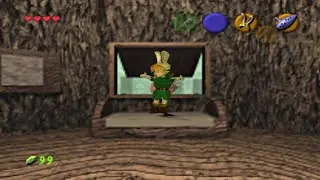 I Put the Majora's Mask Bunny Hood Custom Item in Zelda Ocarina of Time&hellip;
