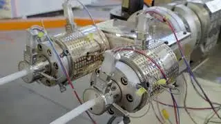 #JWELL #PVC 20-63mm #dual #pipe #extrusion #machine