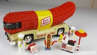 Oscar Mayer Wienermobile aus LEGO Steinen - Review deutsch -