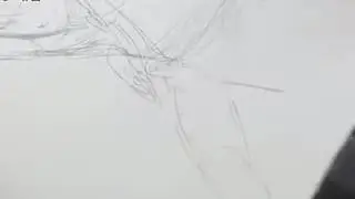 Mangaka Hideaki Sorachi showing how he draw  his character Gintoki from Gintama