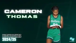 Cameron Thomas Highlights 2024/25 || NCAA D1 - ASUN Conference || Stetson Hatters 🏀🔥