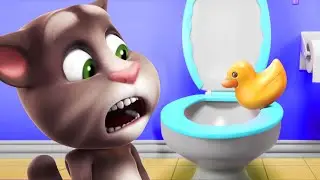 Talking Tom 🐱 Bathroom Buddy 😀 Cartoon for kids Kedoo ToonsTV