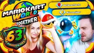 MARIO KART WORLD 🏁 #63: Schlacht (Ballonschlacht & Münzenjäger) mit Juli