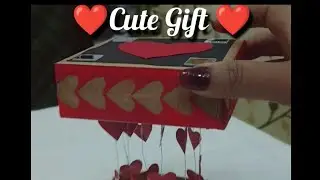 &hearts;️ Cute Gift Box &hearts;️#diy#giftsbox#giftsforhim#viralvideos#valentineweekspecial#craftingmemories#viral