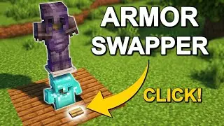 EASY Armor Stand Swapper in Minecraft 1.21 (Tutorial) #shorts #ytshorts
