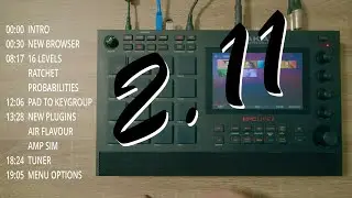 NEW Akai Mpc 2.11 Update - New plugins / Browser / 16 Levels