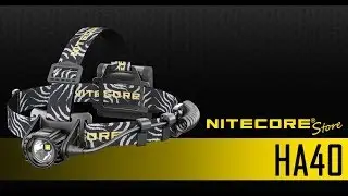 (Discontinued) NITECORE HA40 1000 Lumen Headlamp Powered by 4x AA Batteries