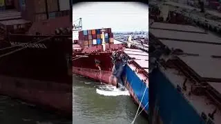 The Slow Impact  Ship Crash! #Dramatic