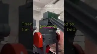 There are a lot of waste copper wires in life,A new method to quickly separate copper and plastic