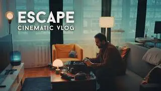 day in the life | filming by rainy seaside 🌧️, cozy cooking 🥣  & late-night gaming🕯️| chill vlog